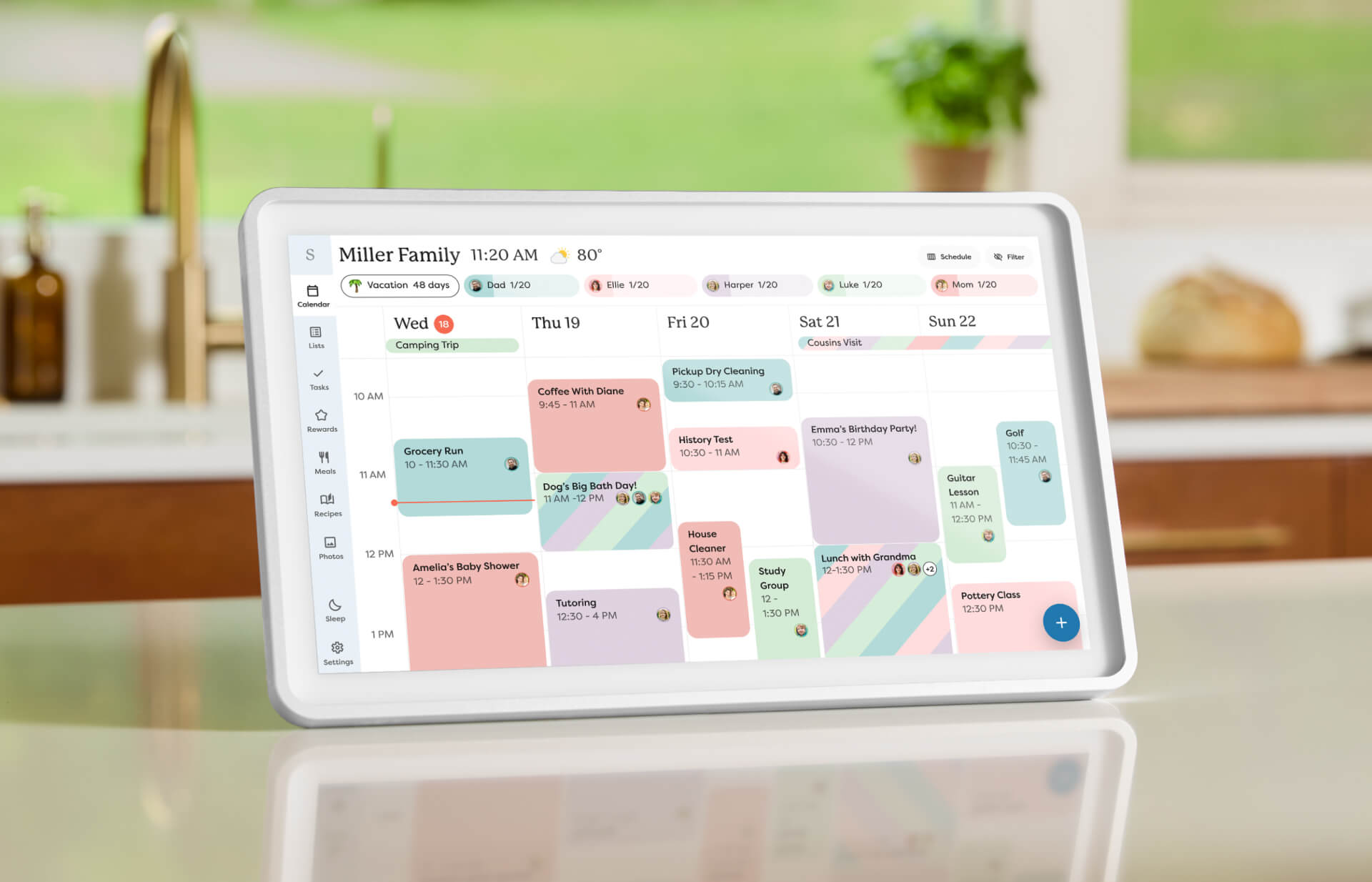 Skylight Calendar | The Digital Calendar for Busy Families